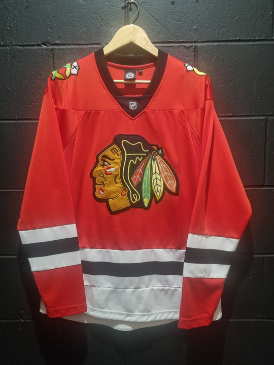 Chicago Blackhawks Replica V Neckline Medium