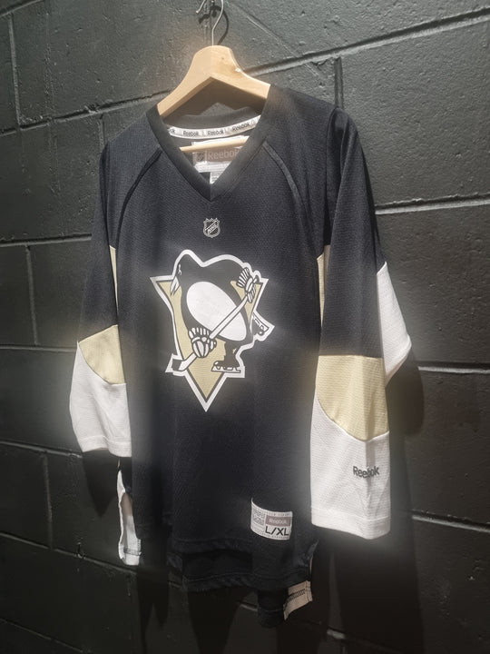 Pittsburgh Penguins Replica Reebok Youth L / XL