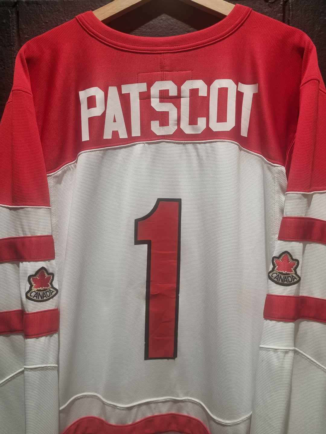 National Canada Team Jersey Player Patscot Large