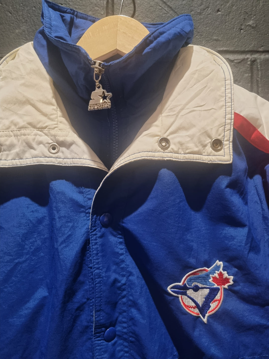 Toronto Blue Jays Replica Starter Puffer Jacket Medium