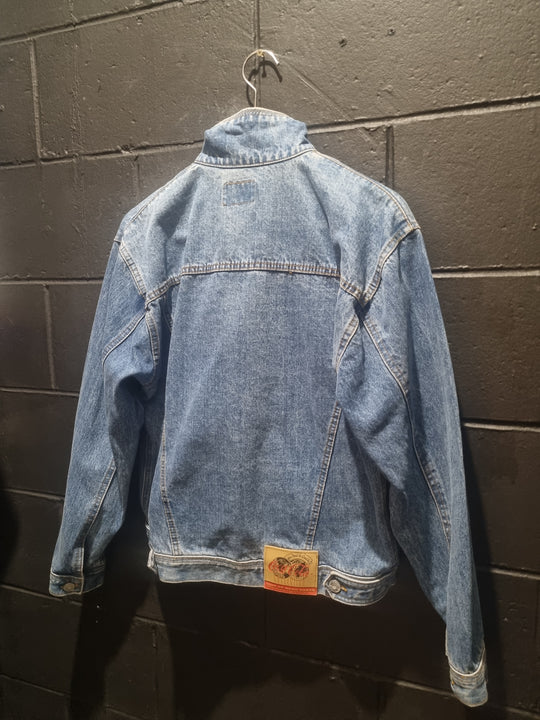 Rare 1992 Indian Motorcycle Coca Cola Denim Jacket Medium