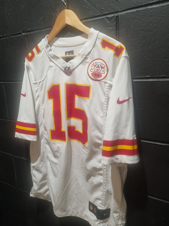 Kansas City Chiefs Patrick Mahomes White Nike On Field Medium