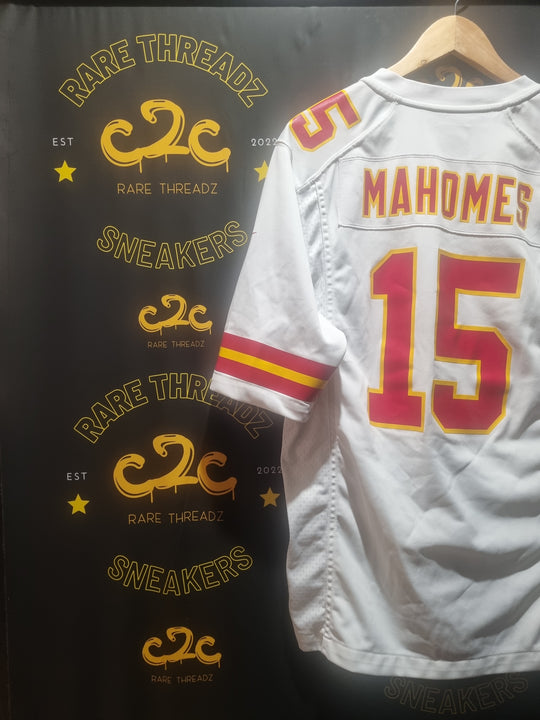 Kansas City Chiefs Patrick Mahomes White Nike On Field Medium