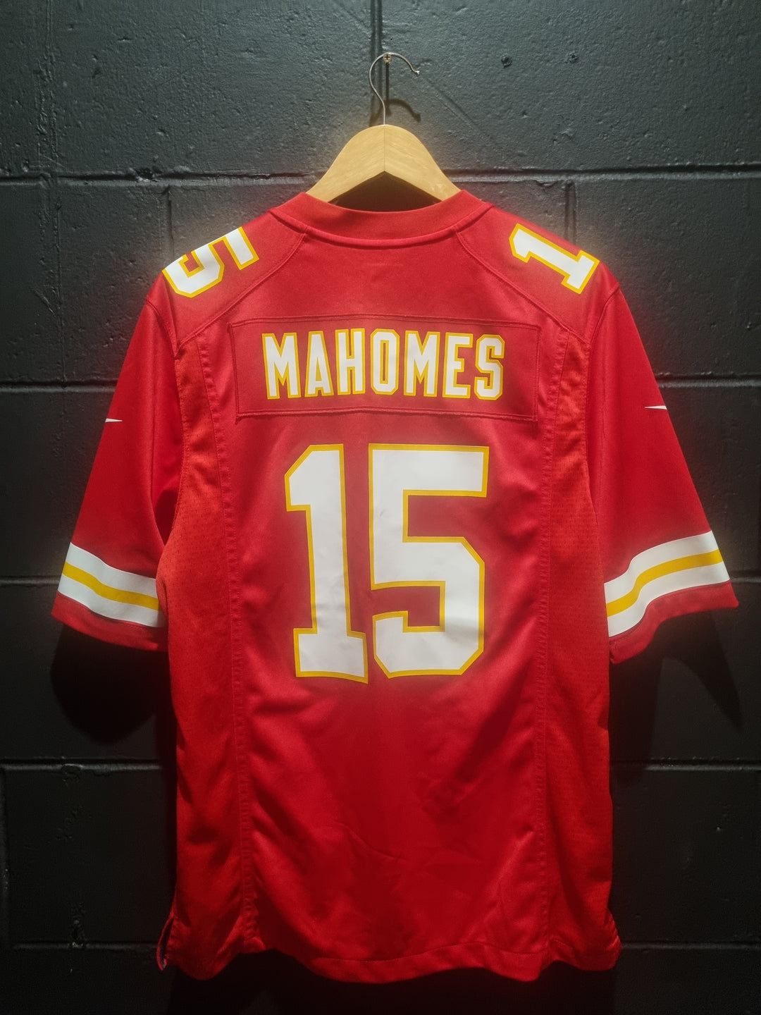 Kansas City Chiefs Patrick Mahomes Red On Field Nike Medium