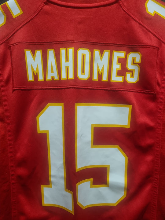 Kansas City Chiefs Patrick Mahomes Red On Field Nike Medium