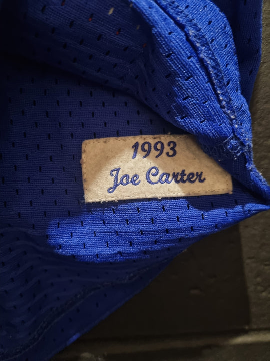 Mitchell & Ness Joe Carter Royal Toronto Blue Jays 1993 Authentic Cooperstown Collection Mesh Batting Practice Jersey XL