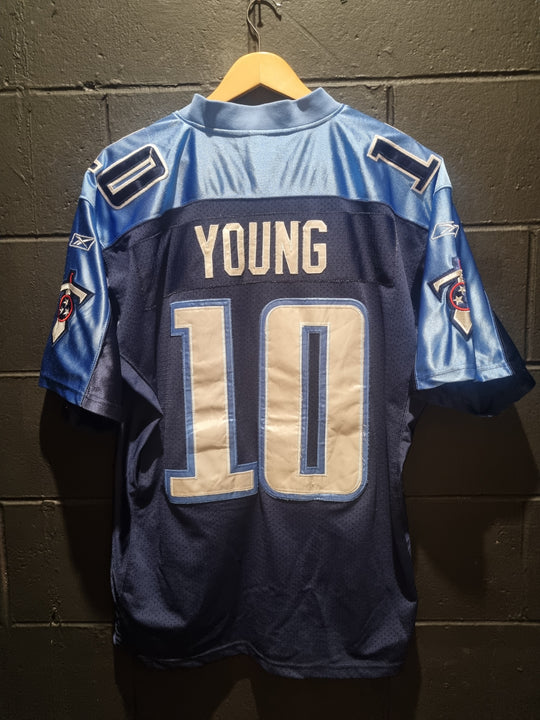 Vince Young Tennessee Titans Reebok XL