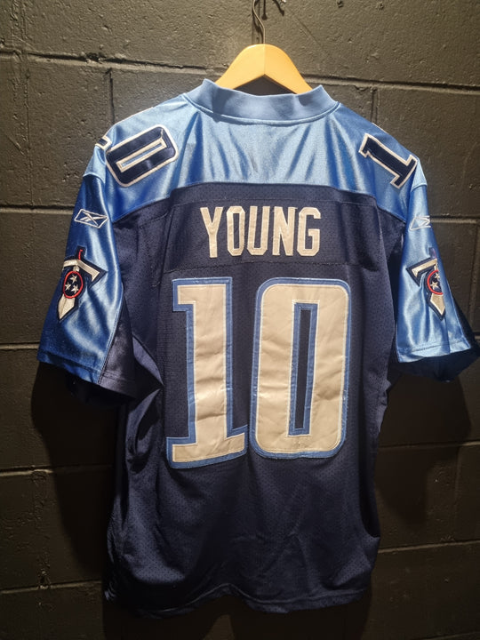 Vince Young Tennessee Titans Reebok XL