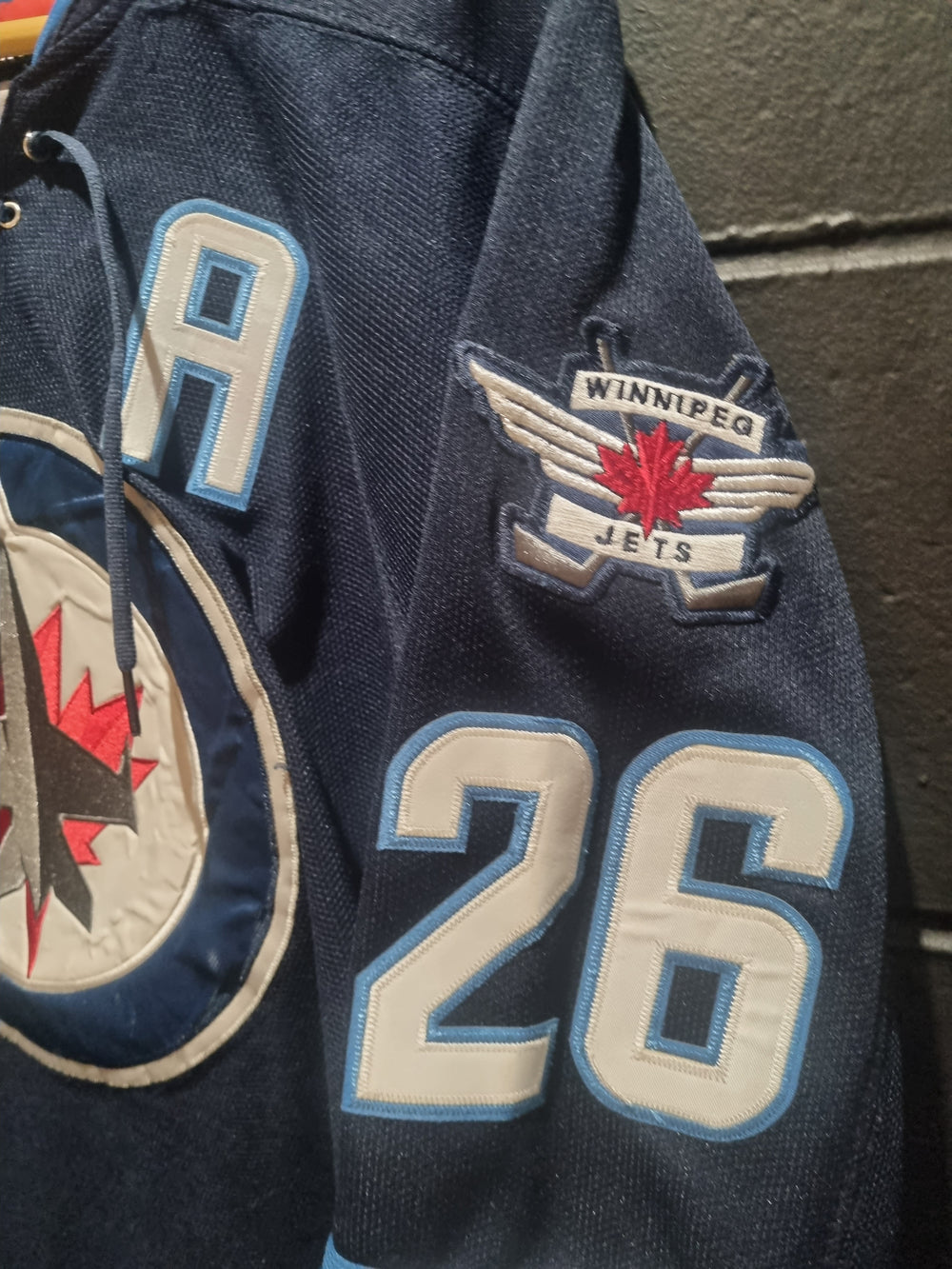 Winnipeg Jets Blake Wheeler Made in Canada 52 / XL