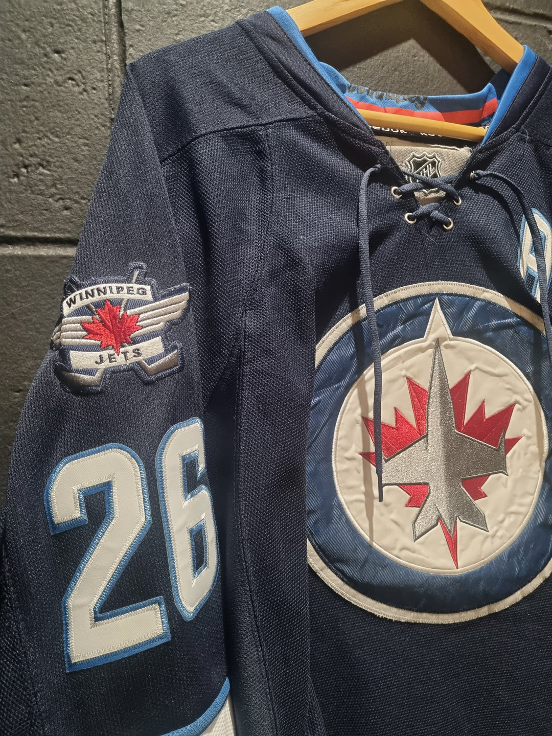 Winnipeg Jets Blake Wheeler Made in Canada 52 / XL