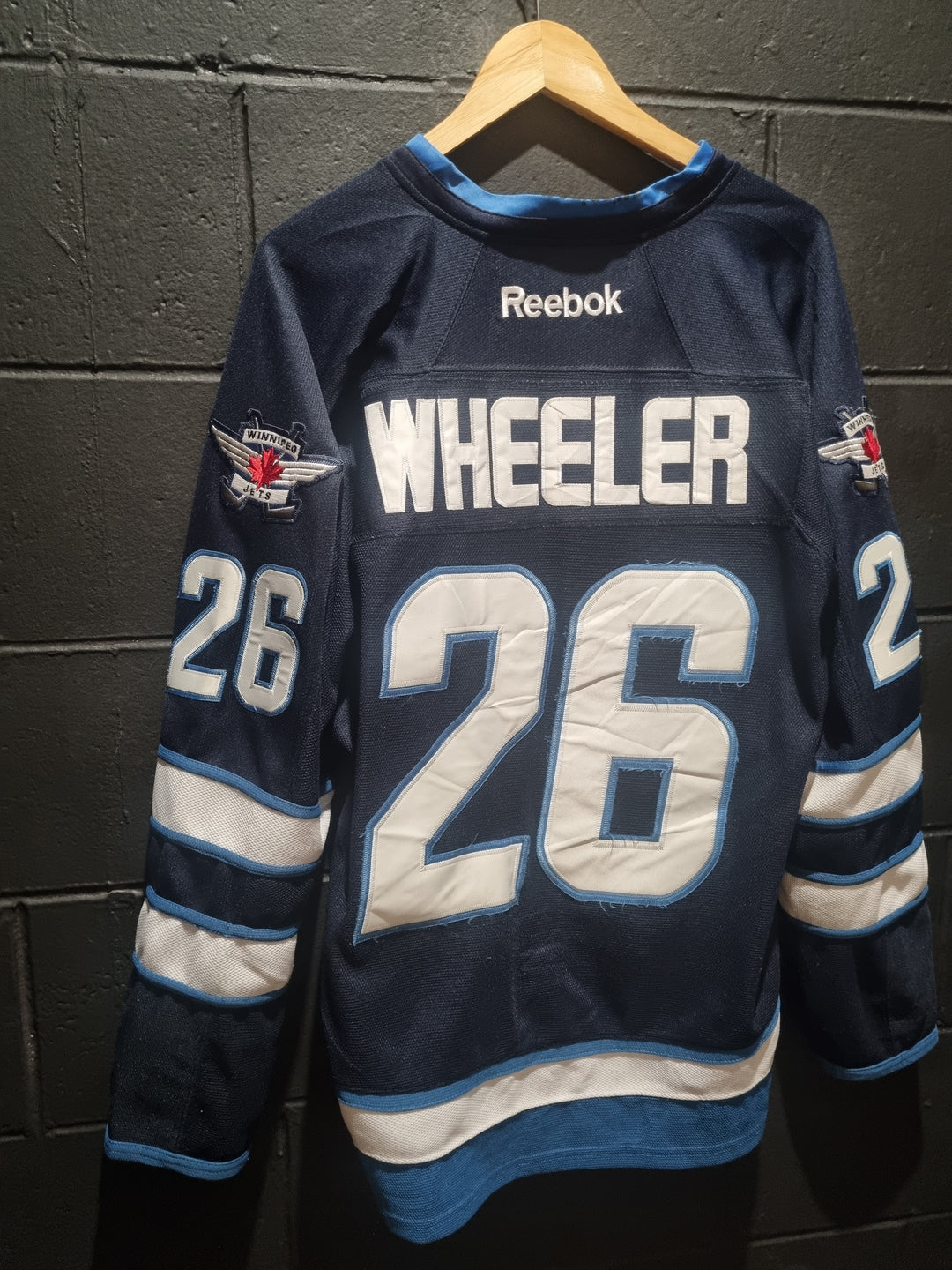 Winnipeg Jets Blake Wheeler Made in Canada 52 / XL