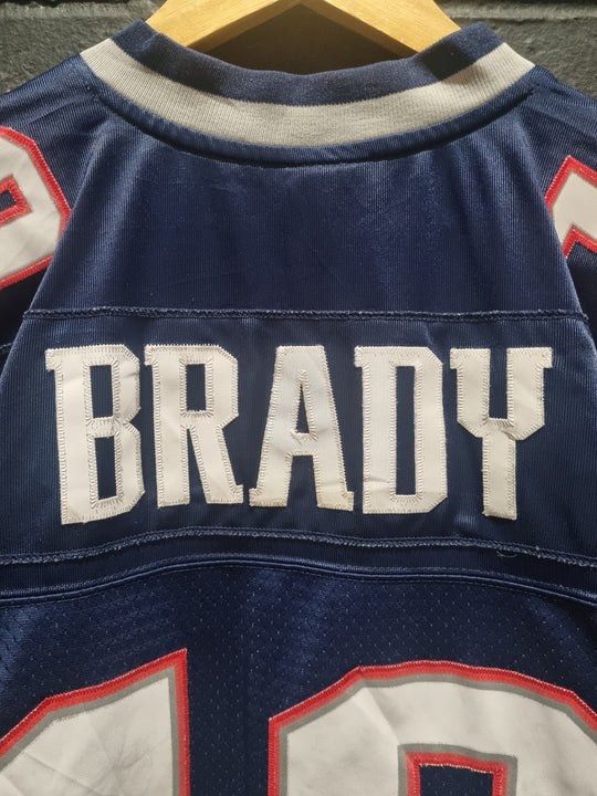 New England Patriots Tom Brady Reebok +2 Length Large