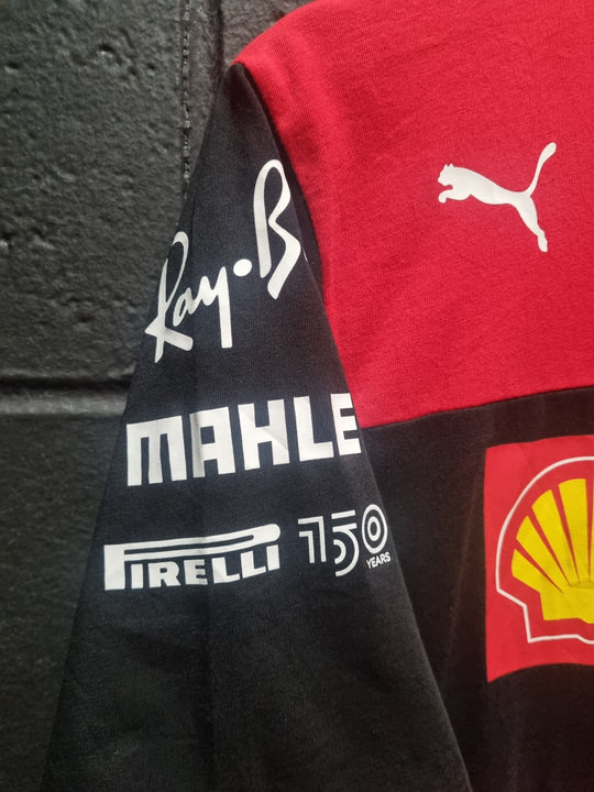 Charles LeClerc Formula 1 Ferrari Puma Shirt Medium