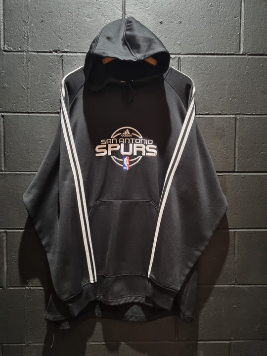 San Antonio Spurs Adidas Fleece Hoodie 2XL