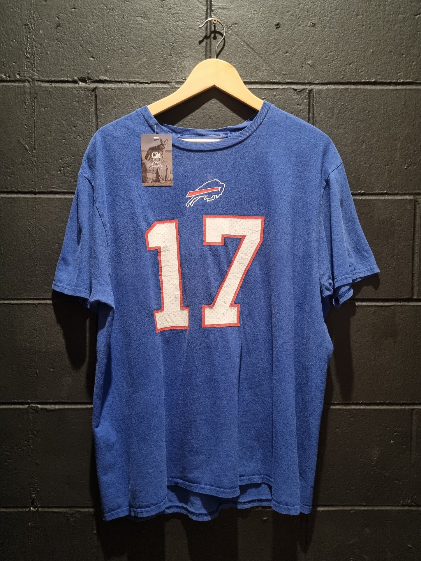 Buffalo Bills Josh Allen Made by Fanatics XL