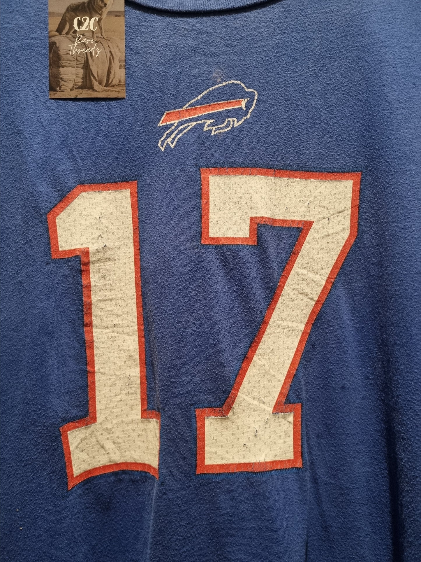 Buffalo Bills Josh Allen Made by Fanatics XL