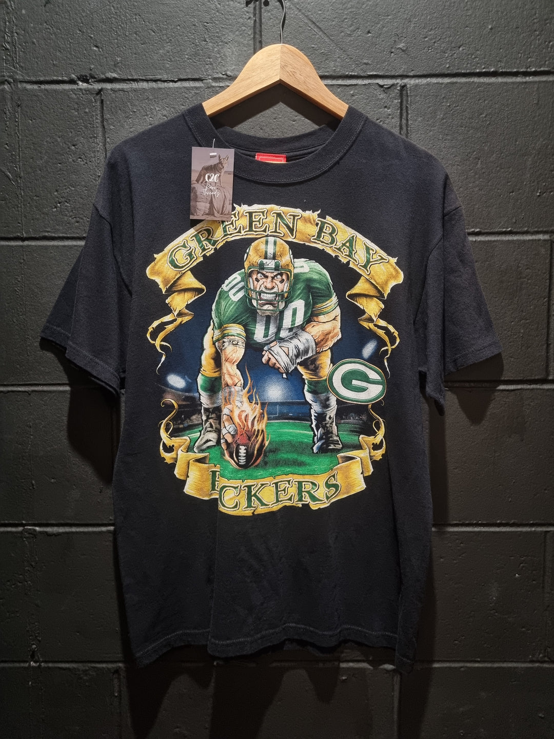 Green Bay Packers Heavy Fire NFL Team Apparal Large