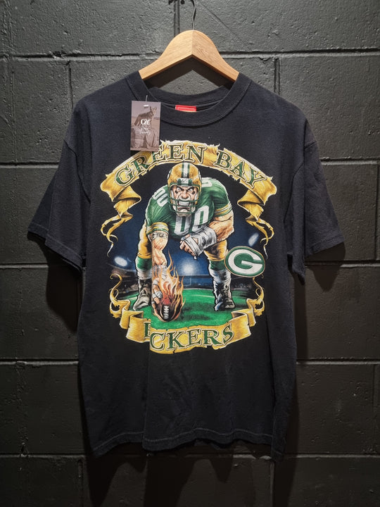 Green Bay Packers Heavy Fire NFL Team Apparal Large