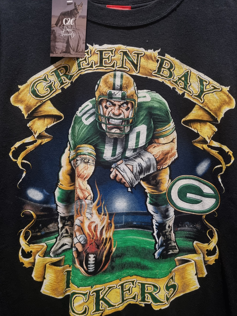 Green Bay Packers Heavy Fire NFL Team Apparal Large