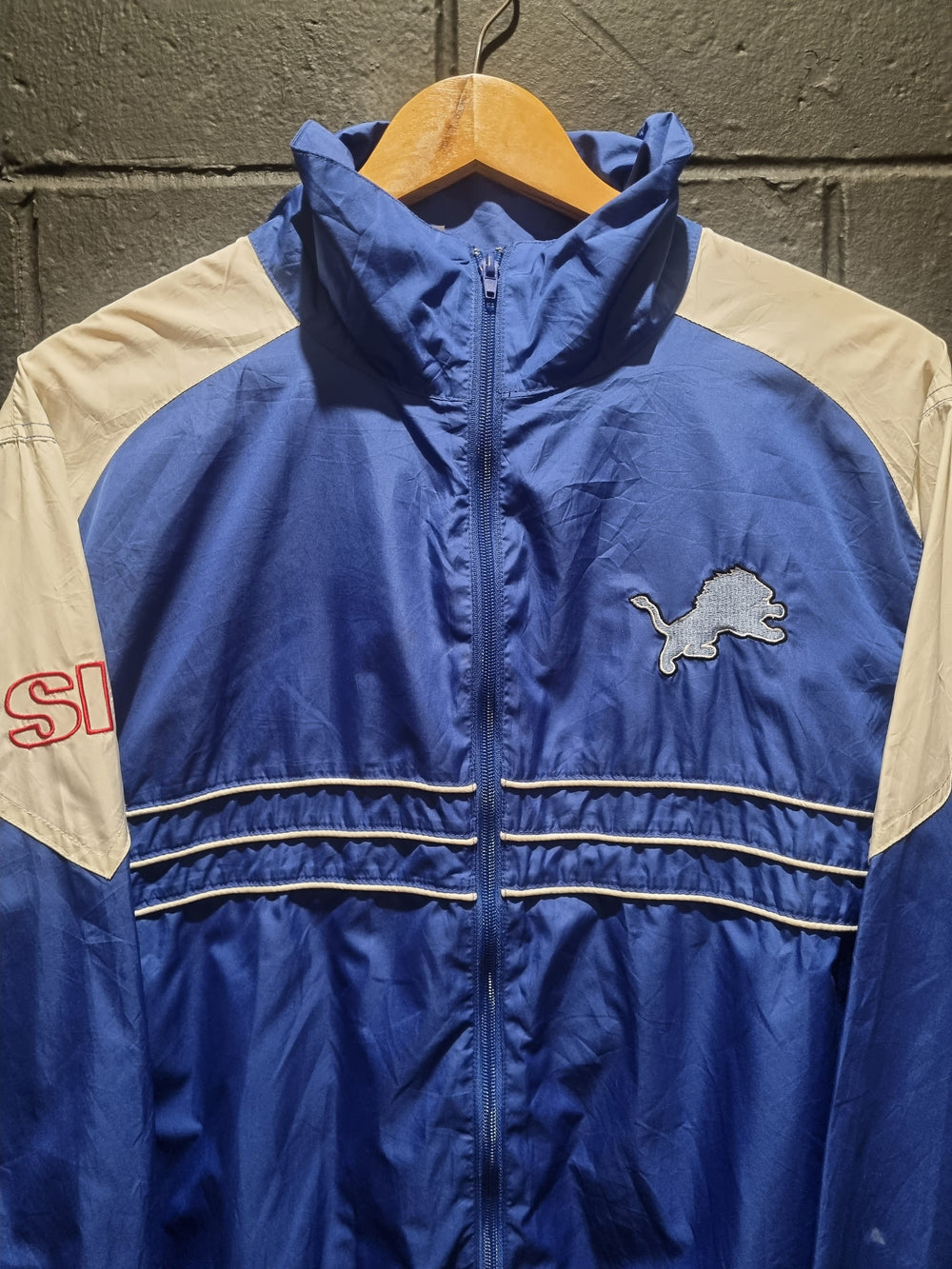 Detroit Lions SI Track Jacket Large