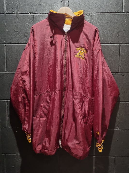 Minnesota Golden Gopher Football Champion Heavy Weight Oversized Jacket 2XL