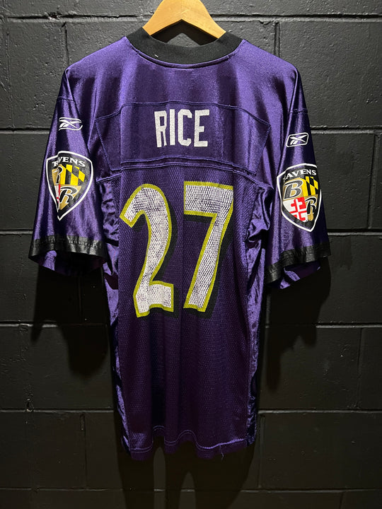 Ray Rice Reebok Ravens NFL jersey Medium