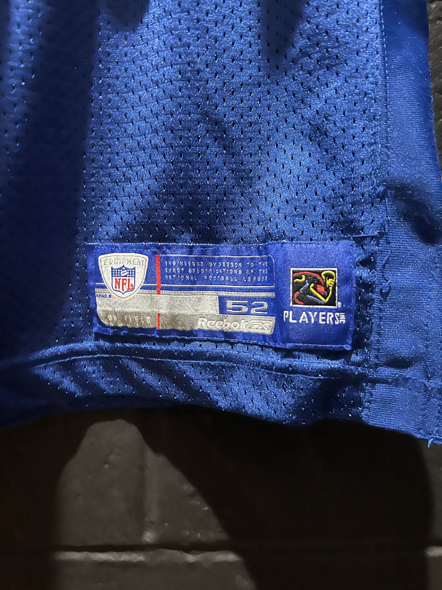 New York Giants Reebok Phil Simms Reebok NFL Jersey 2XL