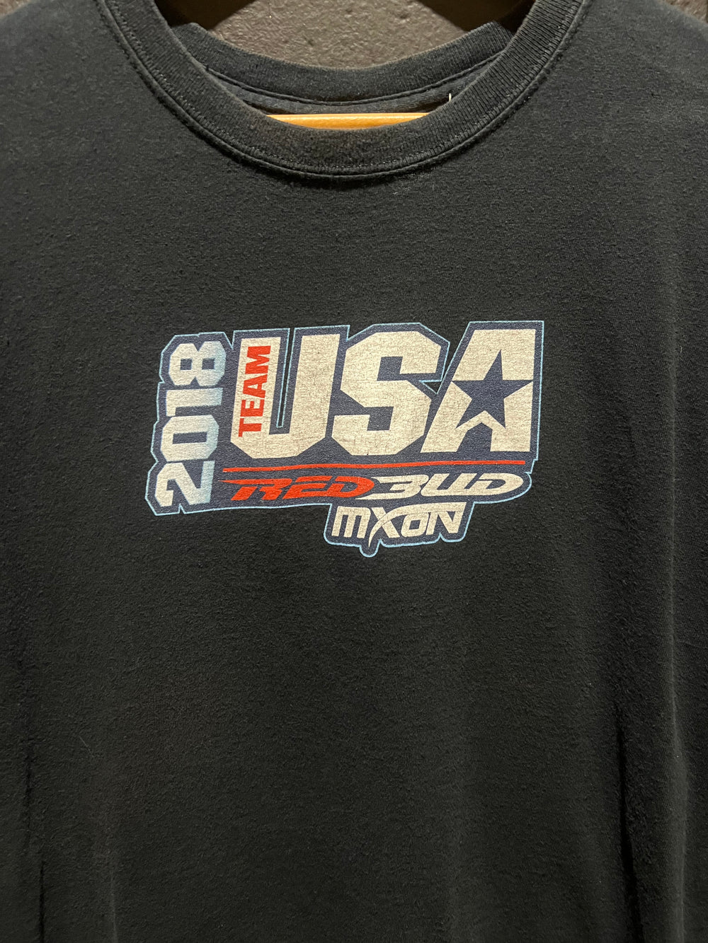 2018 Team USA Red Blue MXON T-Shirt L