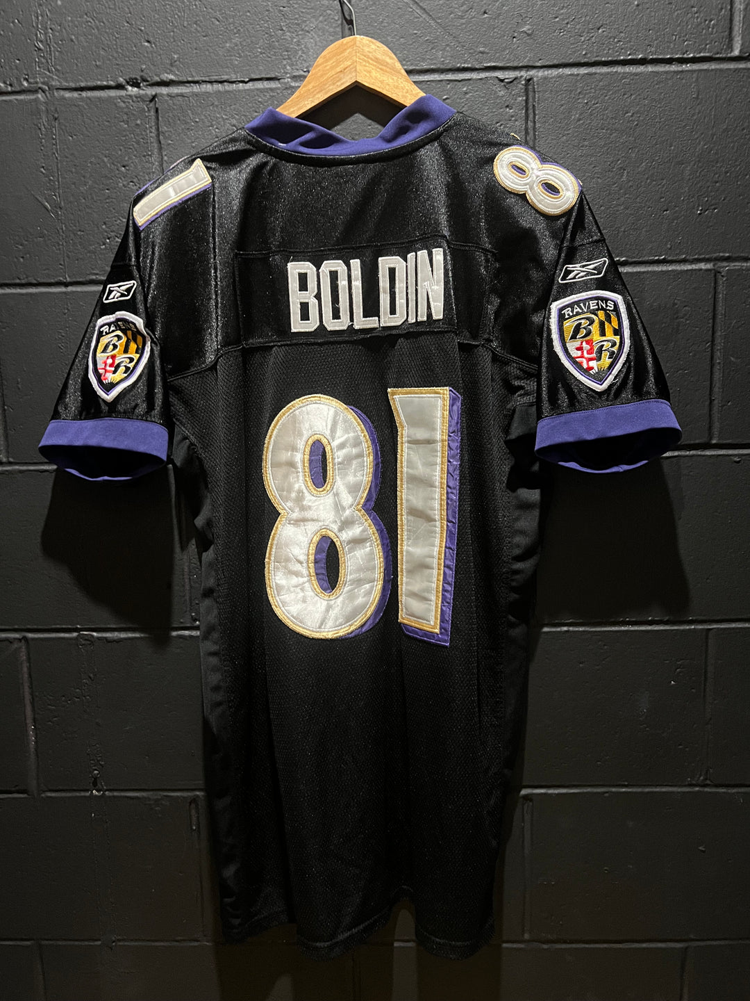 Anquan Boldin Reebok Ravens NFL Jersey 1XL