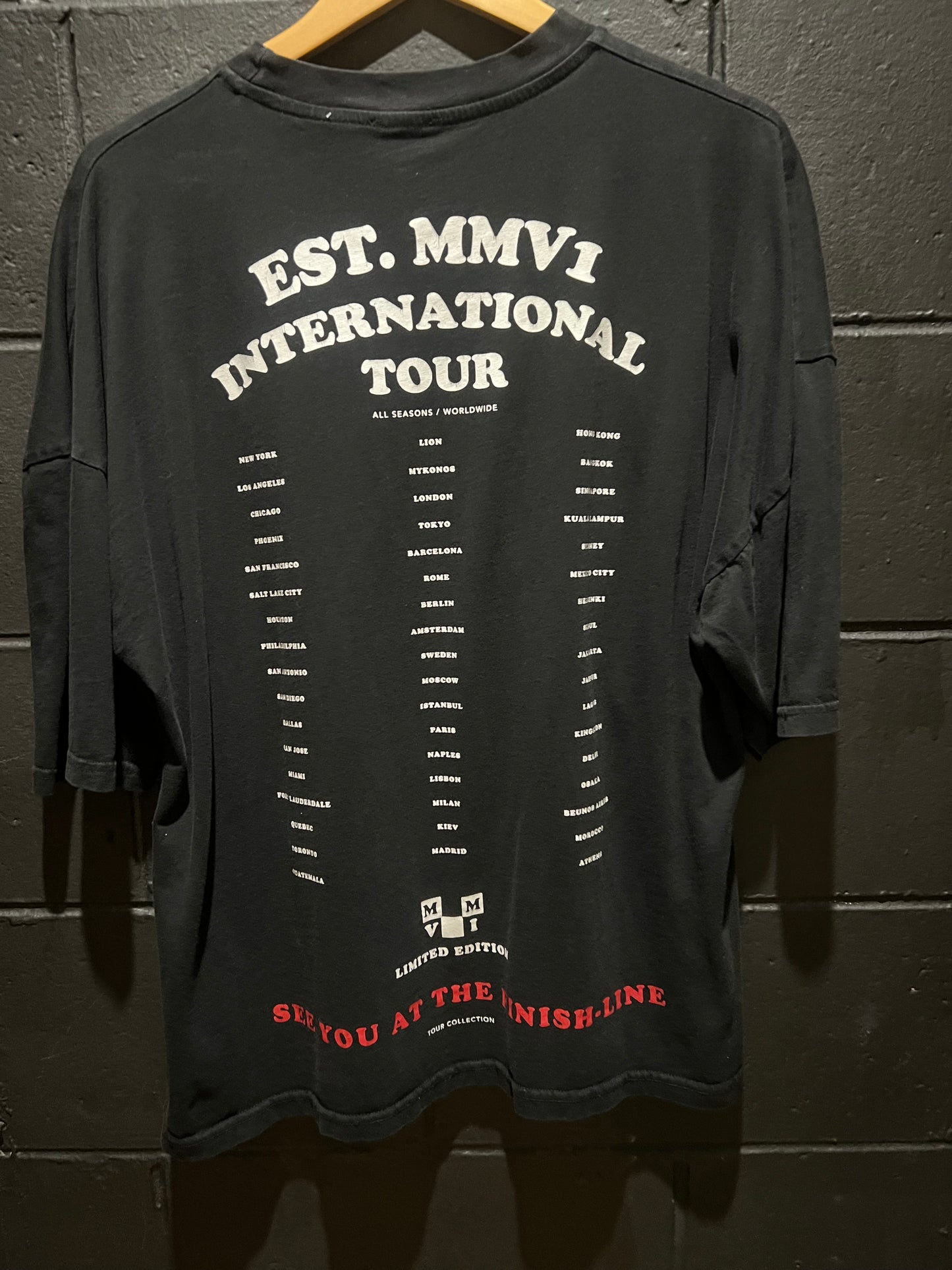 LTD Edition Turbo Speed International Tour T-Shirt Medium