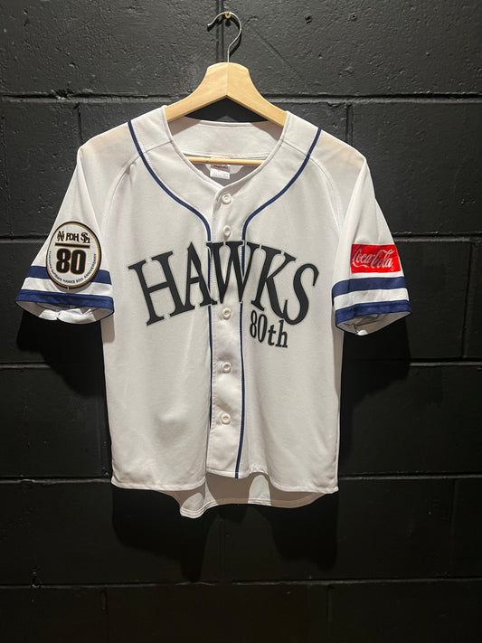 2018 Fukuoka Softbank Hawks 80th Anniversary Baseball Jersey Small