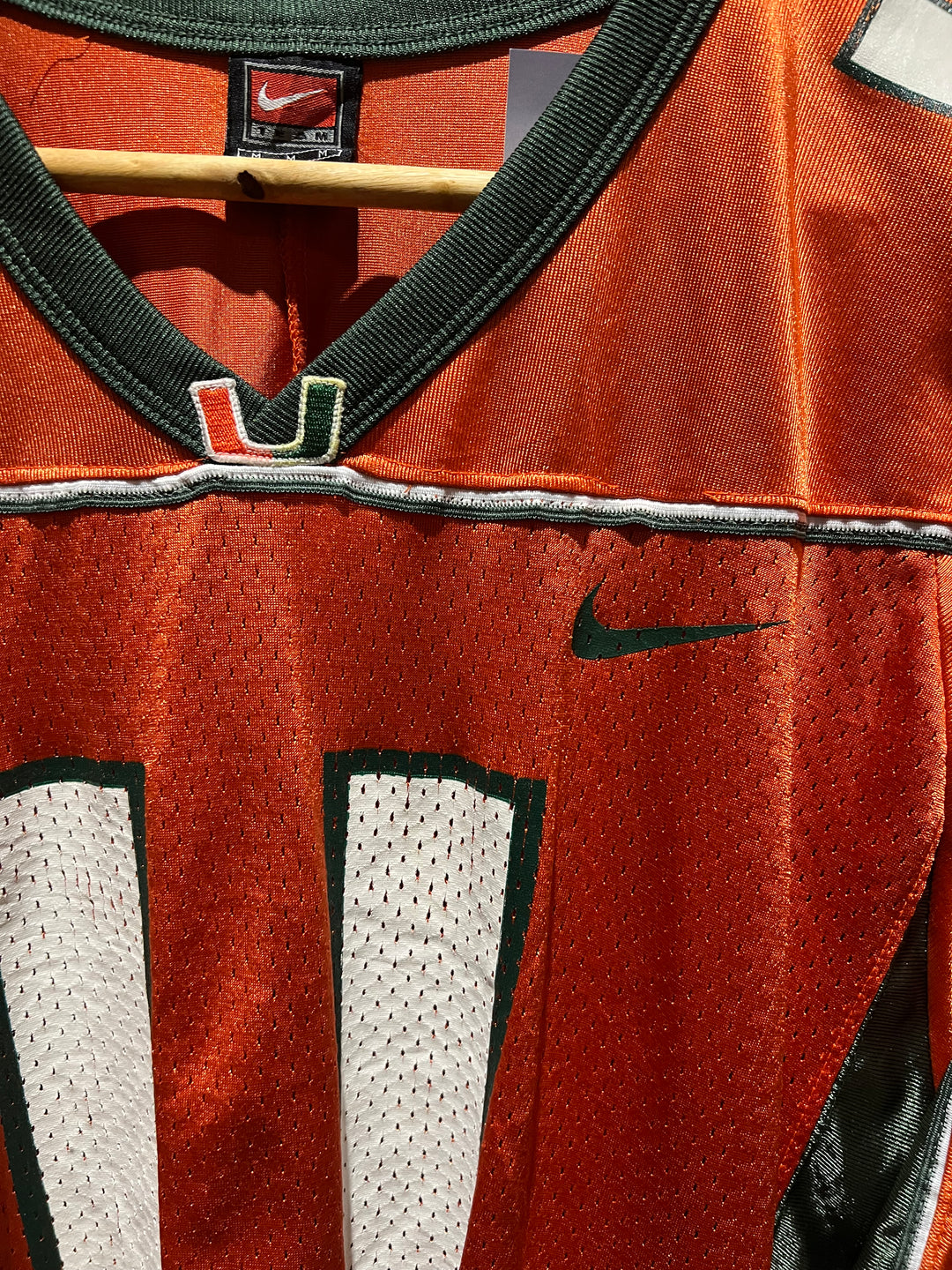 Miami Hurricanes #11 Nike NCAA Jersey Medium