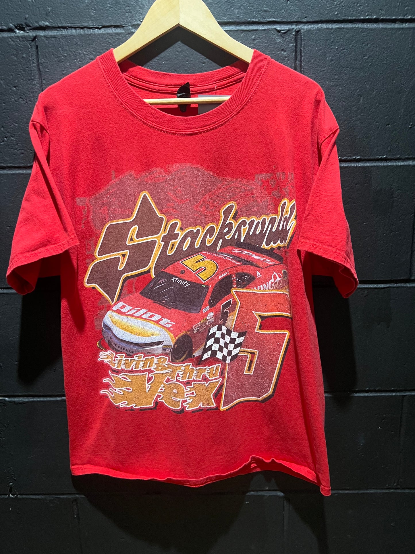 Stackswrld “Living Thru Vex” T-Shirt M