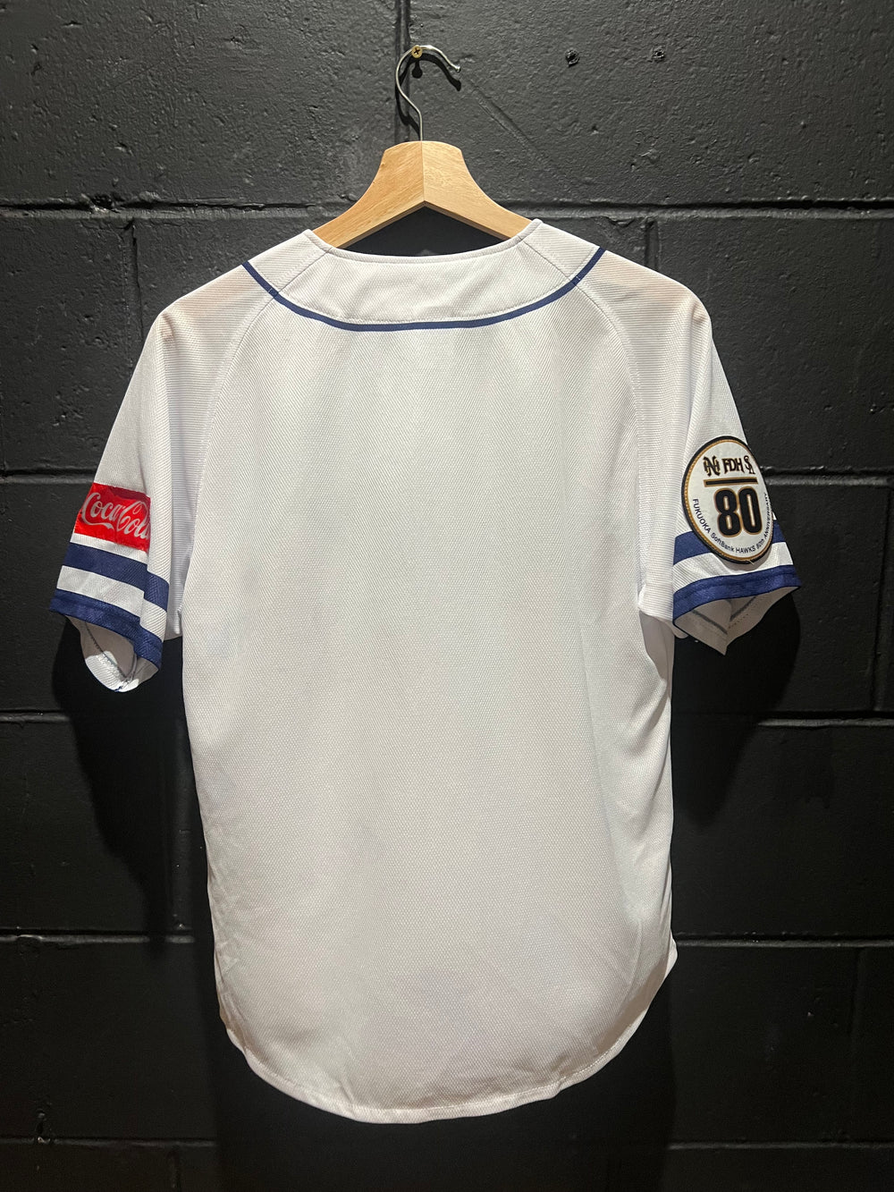 2018 Fukuoka Softbank Hawks 80th Anniversary Baseball Jersey Small