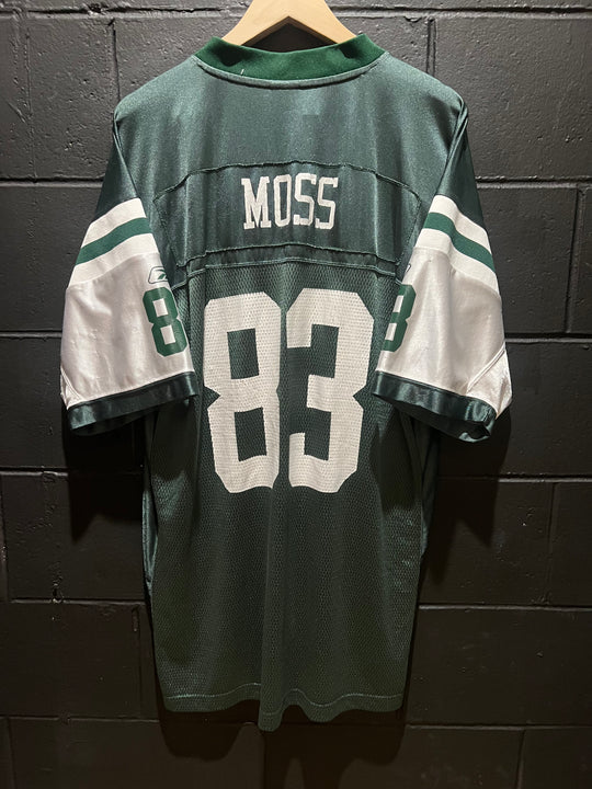 Santana Moss New York Jets Reebok Jersey XL