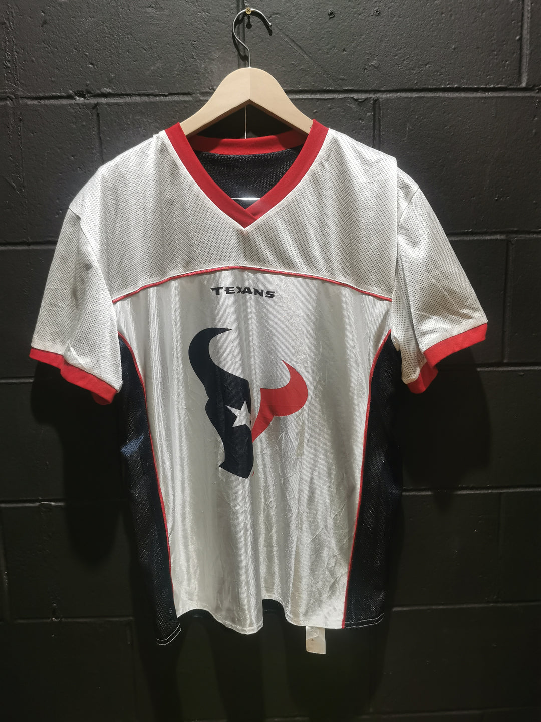 Houston Texans Reversible Cropped Jersey Large