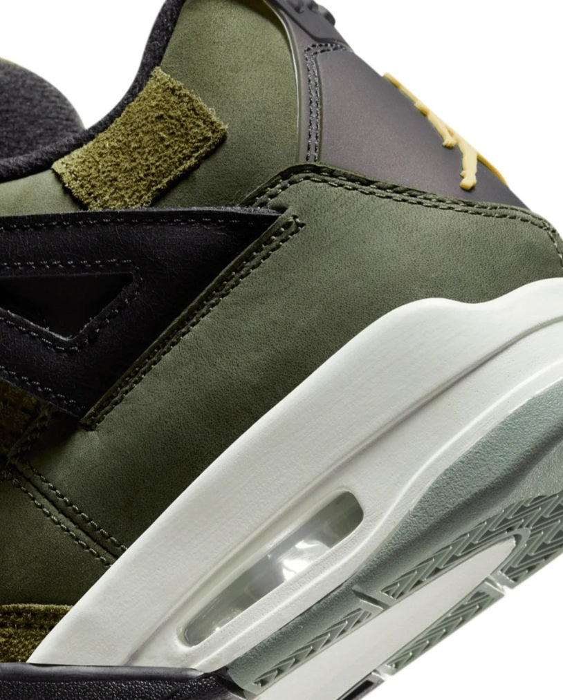 Air Jordan 4 Retro SE Craft Medium Olive Pale Vanilla Cargo Khaki