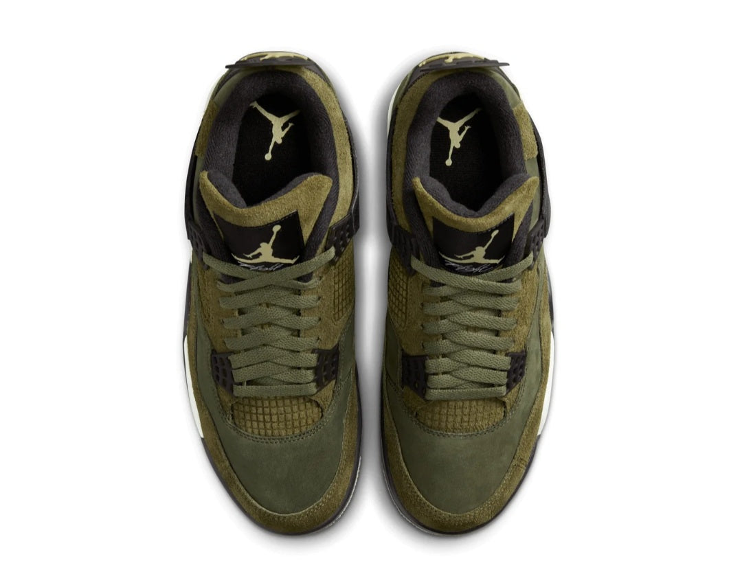 Air Jordan 4 Retro SE Craft Medium Olive Pale Vanilla Cargo Khaki
