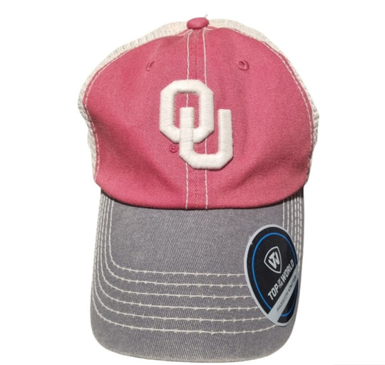 OU Sooners Trucker Meshed Snapback