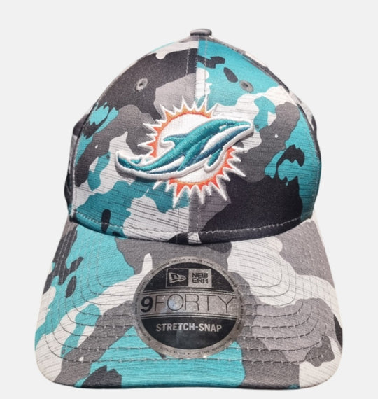 Miami Dolphins Camo New Era 9Forty Stretch - Snap