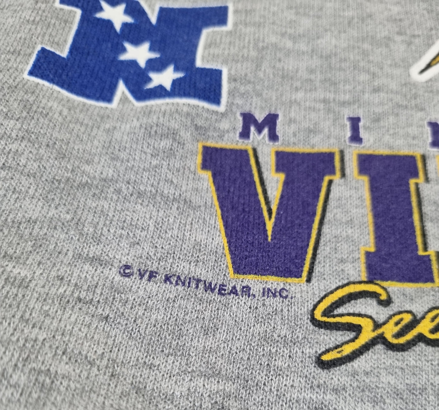 True Vintage Minnesota Vikings 1998 NFC Champions VF Imagewear Large