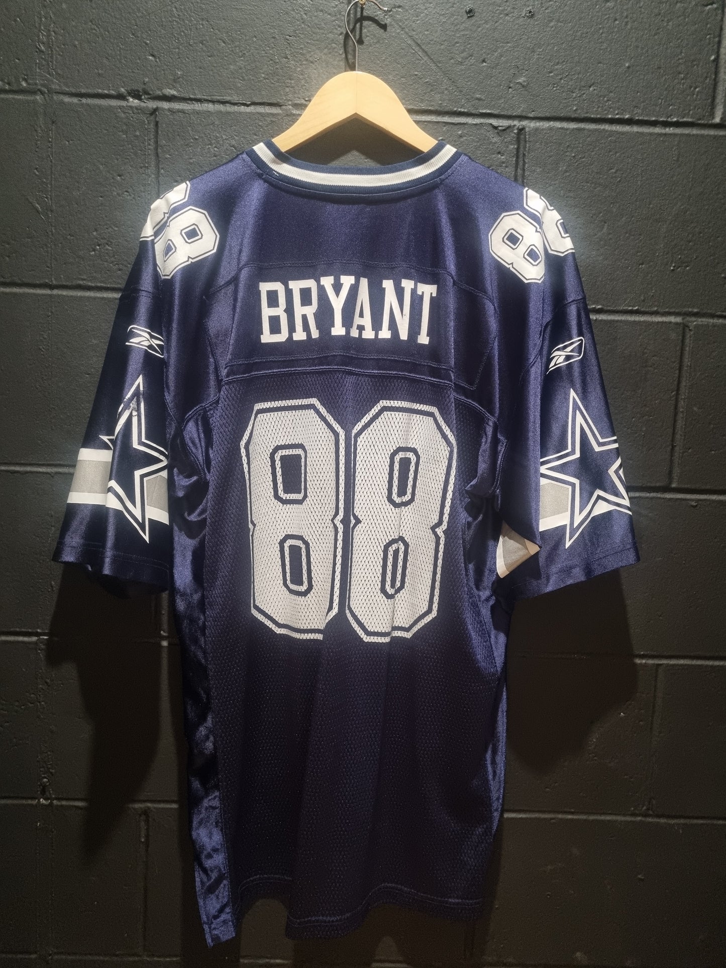 Dallas Cowboys Dez Bryant On Field Reebok Large