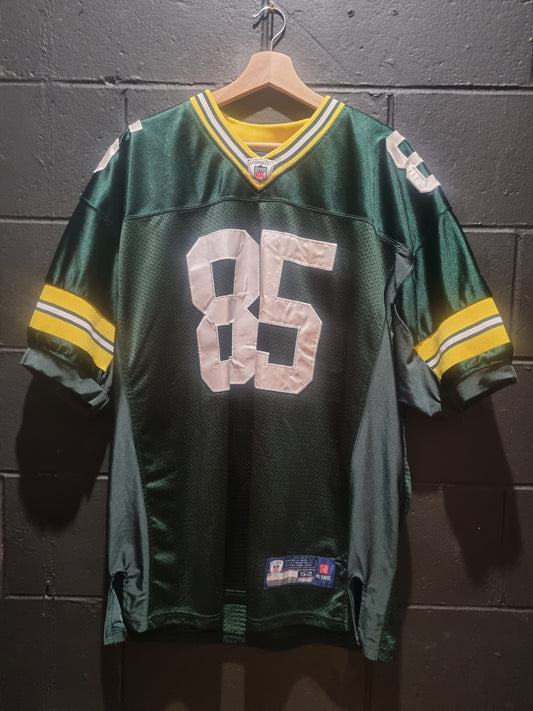 Green Bay Packers Jennings On Field Reebok 52 / XL