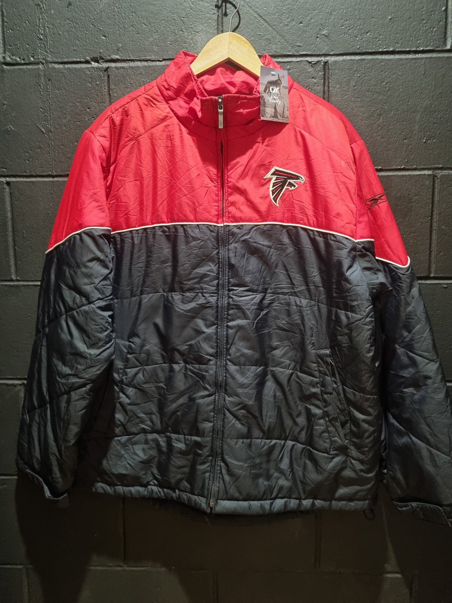 Atlanta Falcons Reebok Oversized Jacket XL
