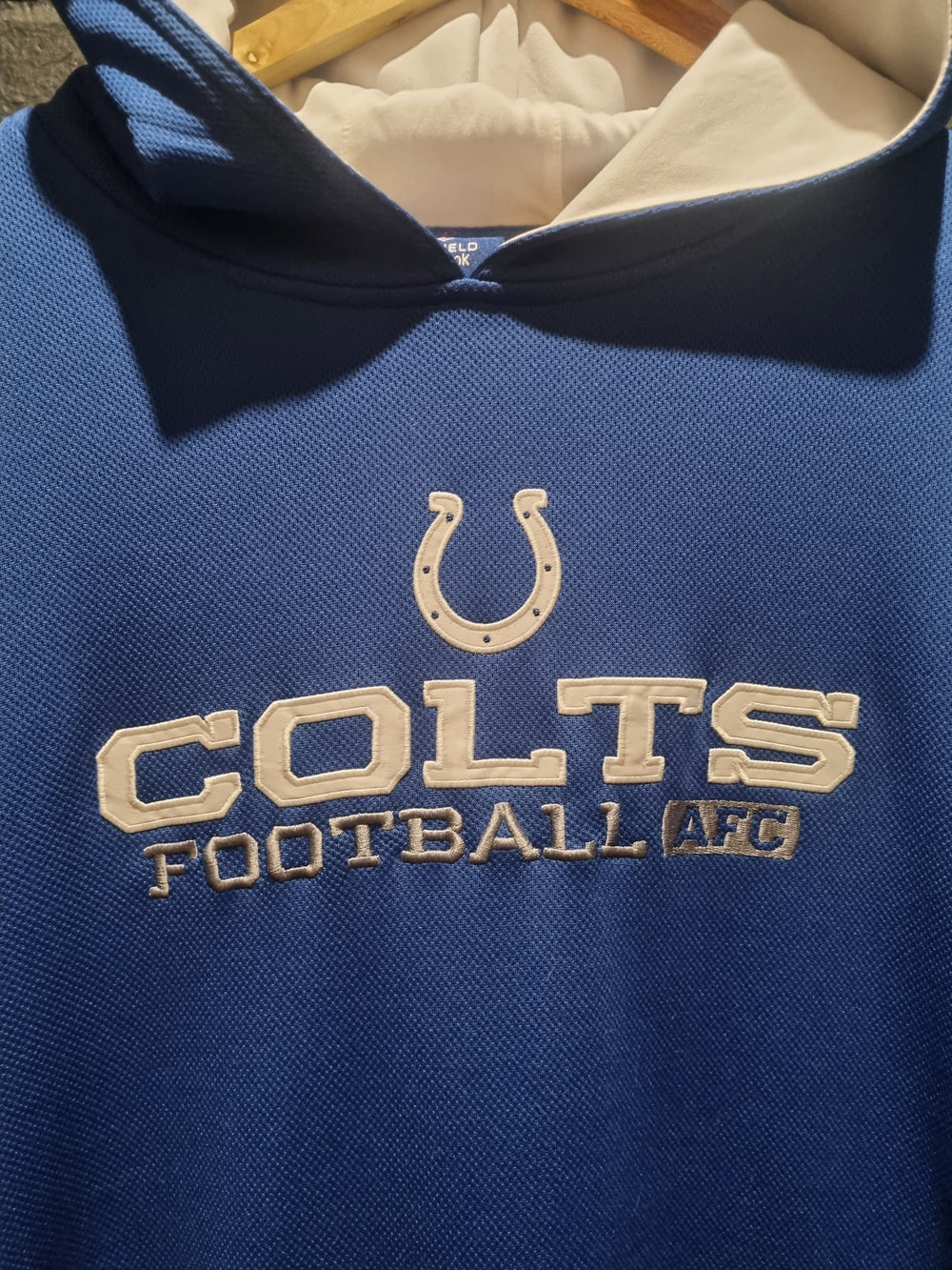 Indianapolis Colts AFC On Field Reebok Hoodie Large