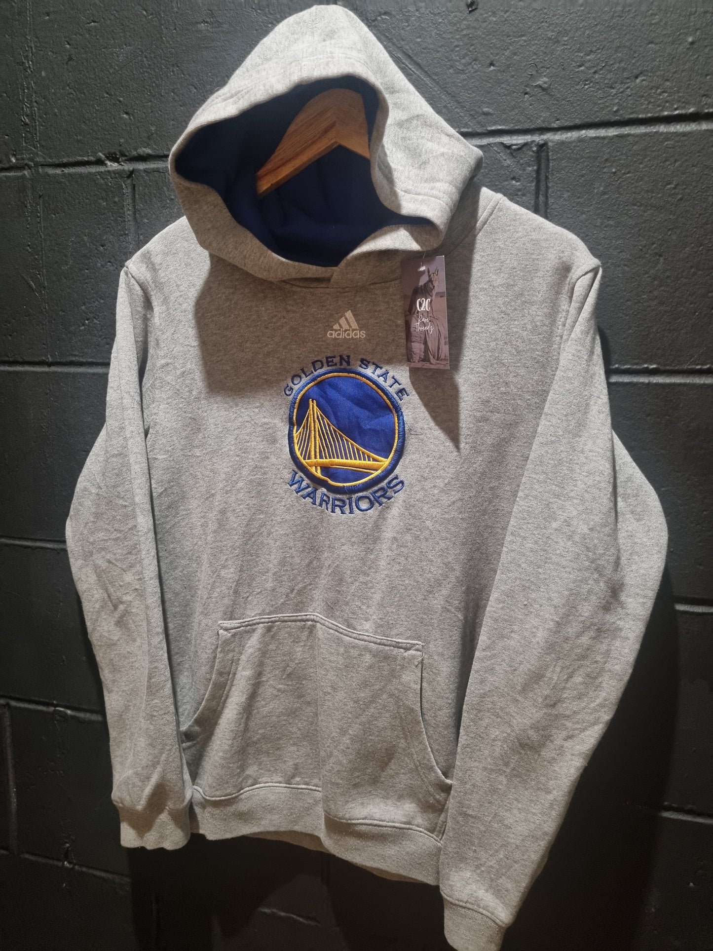 Golden State Warriors Adidas Hoodie Medium