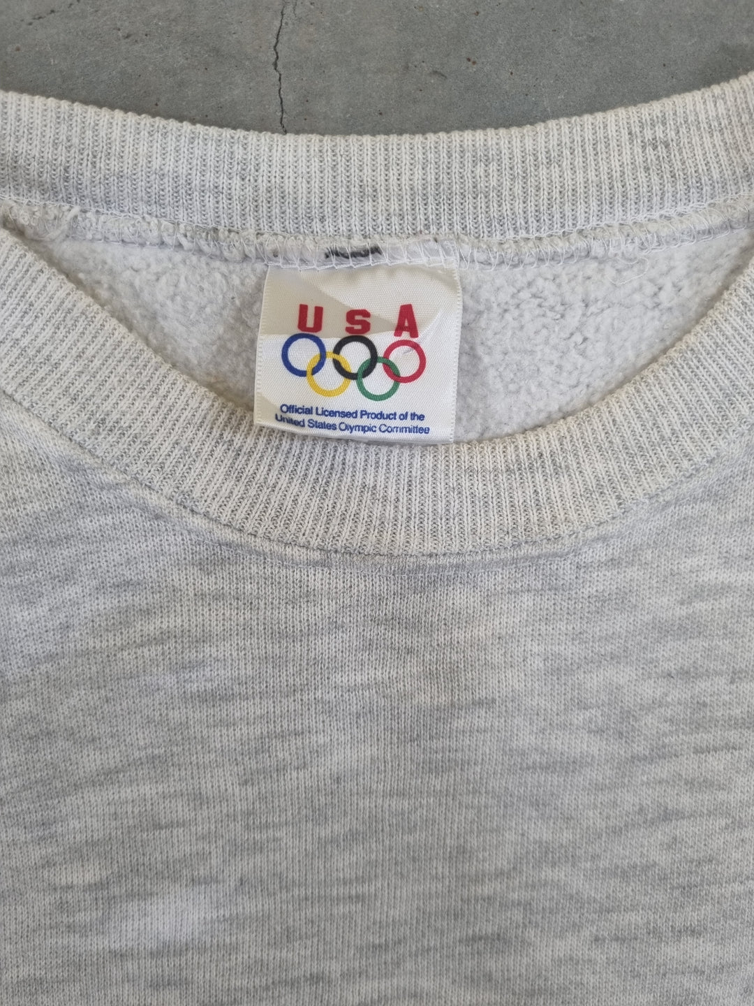 Vintage 90s USA Olympics Sweater Made in USA XL