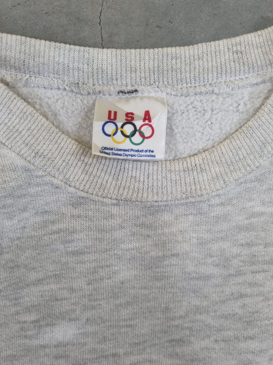 Vintage 90s USA Olympics Sweater Made in USA XL