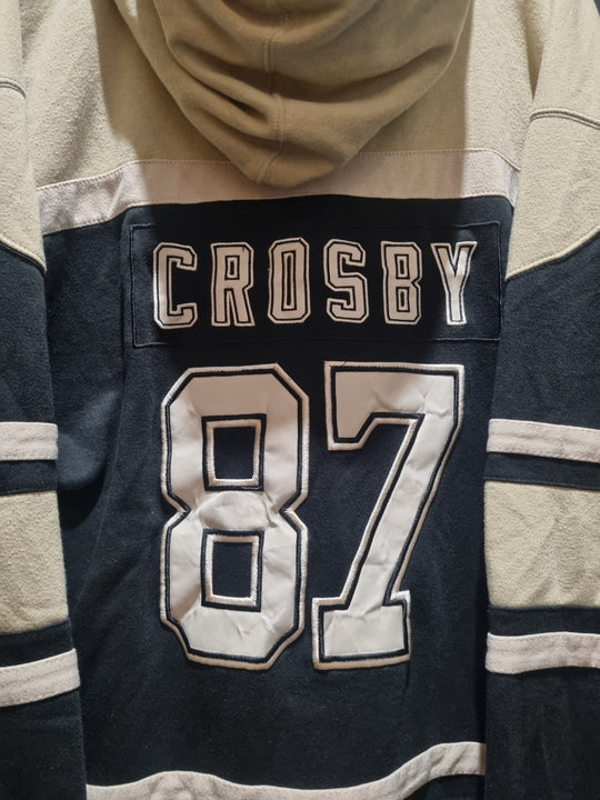 Pittsburgh Penguins Crosby Old Time Hockey Hoodie XL