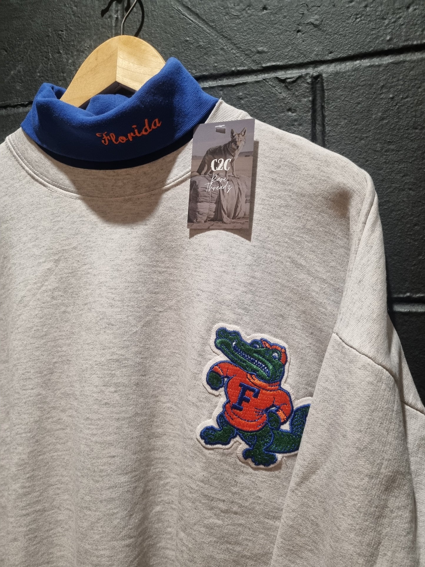Florida Gators College Football Turtleneck Jumper Made in USA by Majestic XL